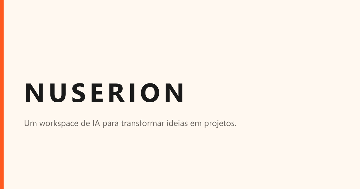 Nuserion — 官网预览图